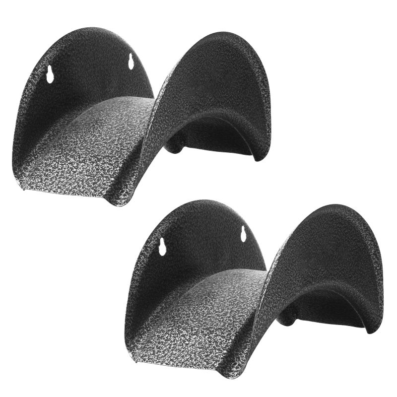 GARTOL Heavy Duty Wall Mounted Hose Holder, Rust-Proof Carbon Steel Hose Hanger Rack with Screws & Expansion Bolts, for Garden Water Hose, Air Lines, Ropes, or Extension Cords (2 Pack) - Image 1